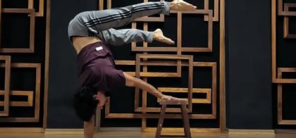 Punto de equilibrio: Taller de parada de manos