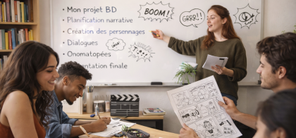 Deviens auteur de ta propre BD !